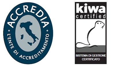 Certificato ISO 9001:2015 Kiwa Accredia